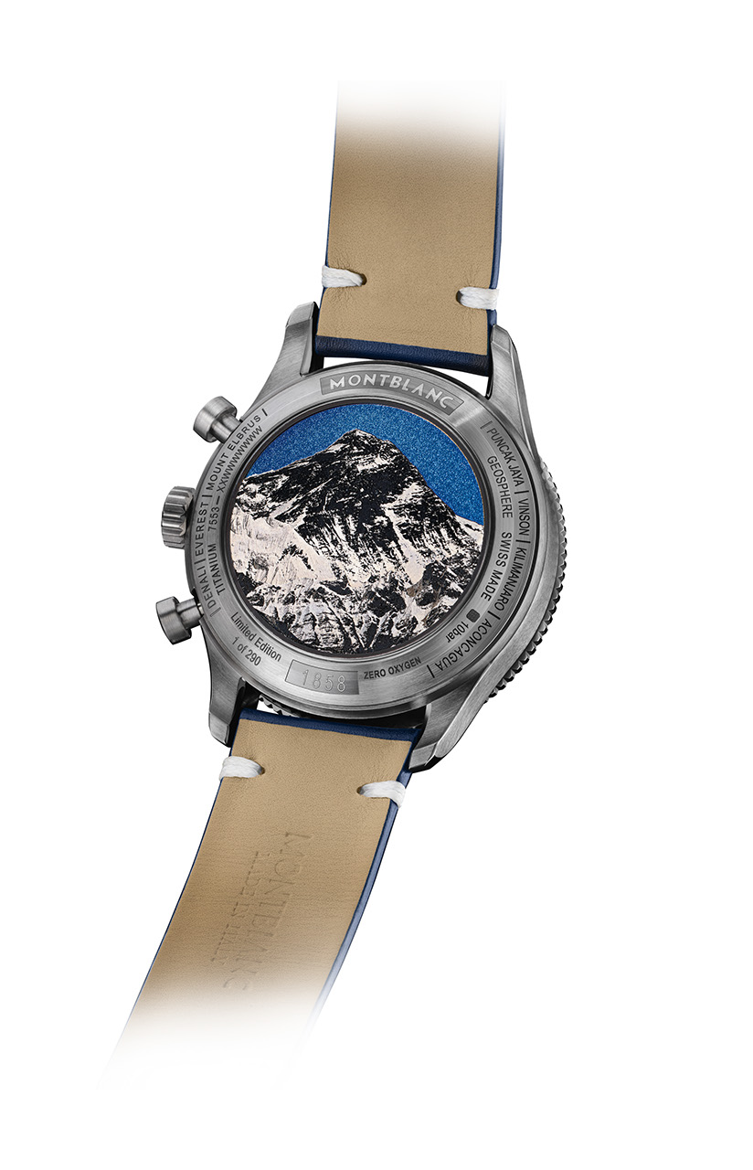 Montblanc 1858 Geosphere Chronograph 0 Oxygen LE290