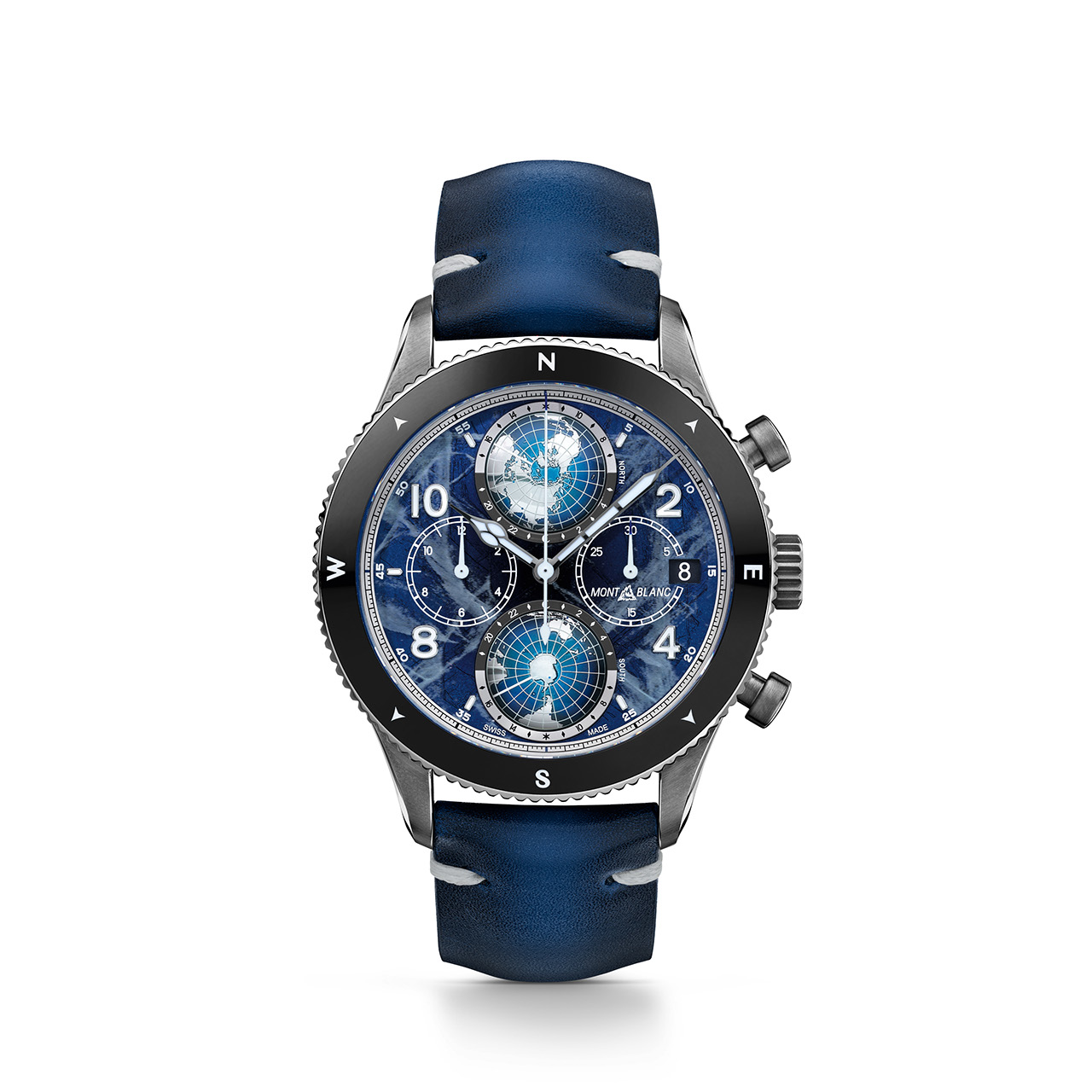 Montblanc 1858 Geosphere Chronograph 0 Oxygen LE290