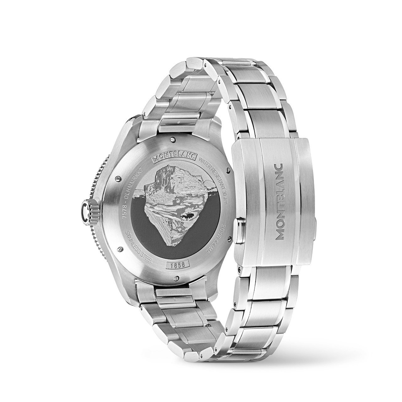 Montblanc 1858 Iced Sea Automatic Date
