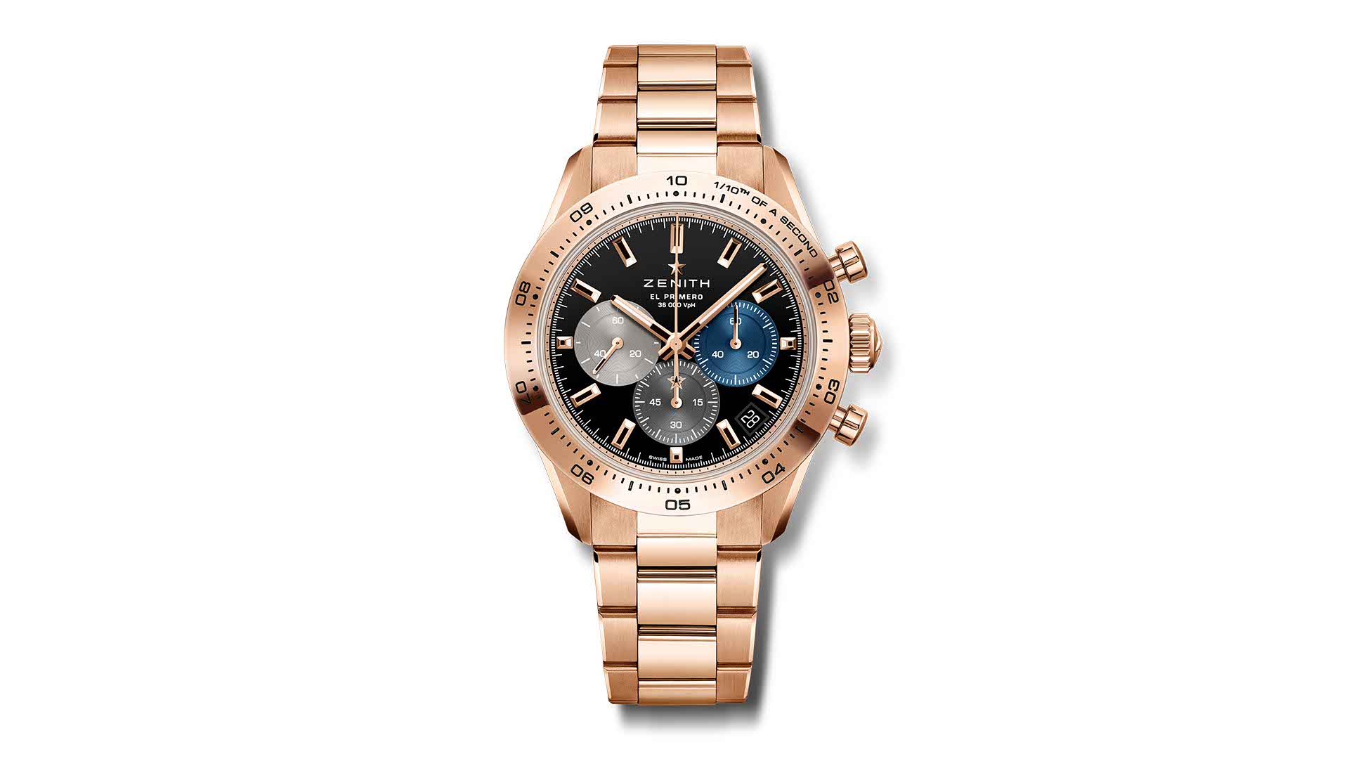 Zenith rose gold on sale