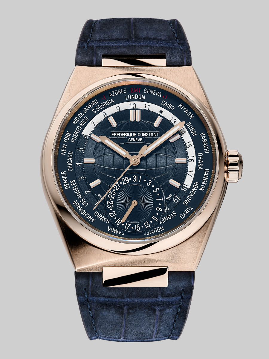  Highlife Worldtimer Manufacture 18K Rose Gold