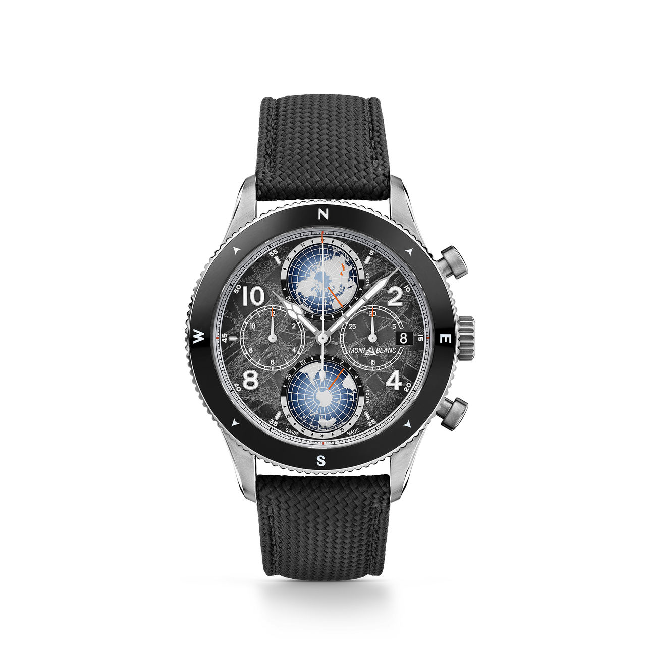 Montblanc 1858 Geosphere Chronograph 0 Oxygen The 8000 LE290