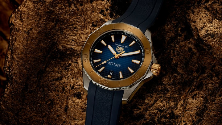 Yellow gold womens tag watch online