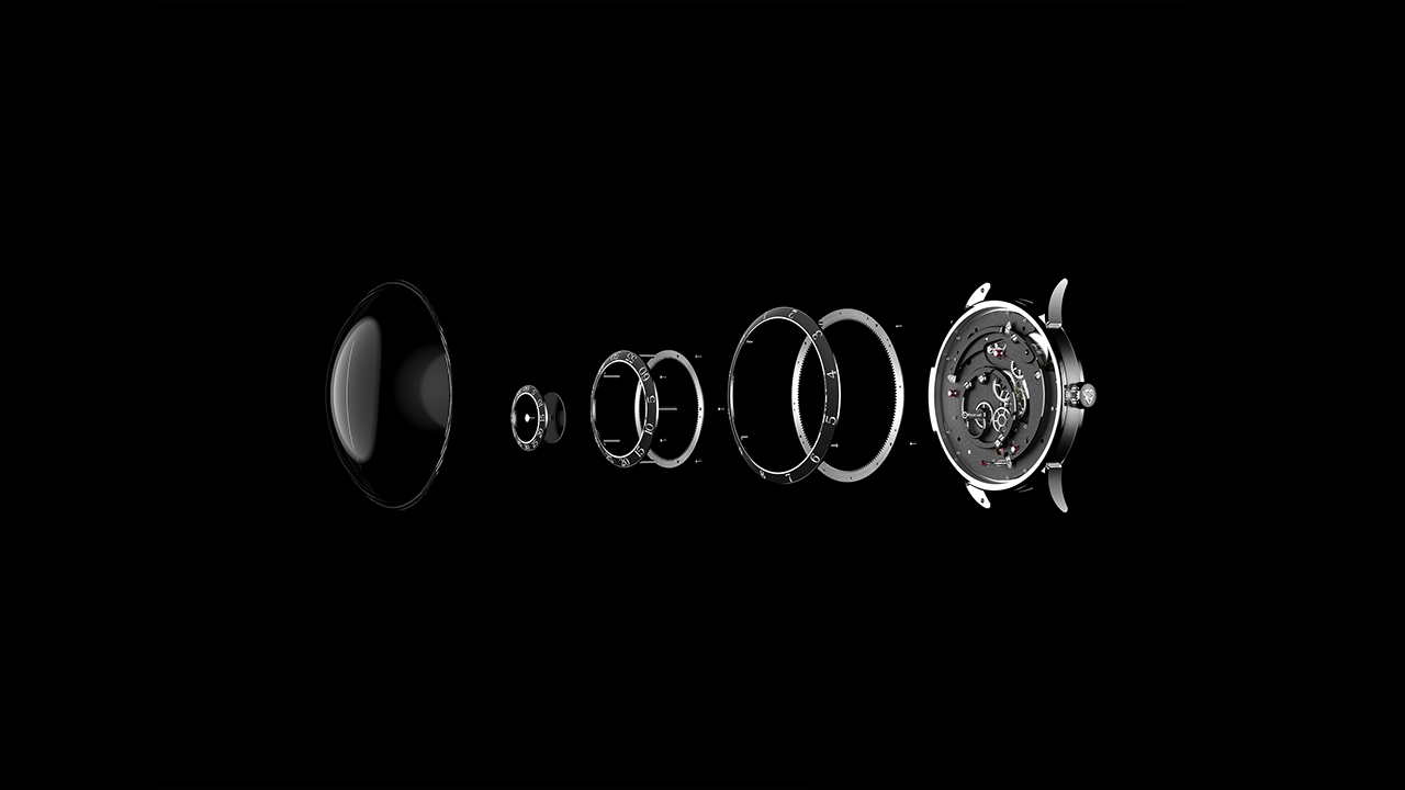 A movement in space 