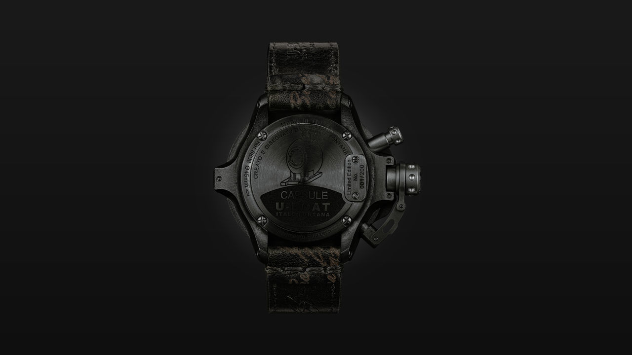 CAPSULE 45MM PVD BLACK BL