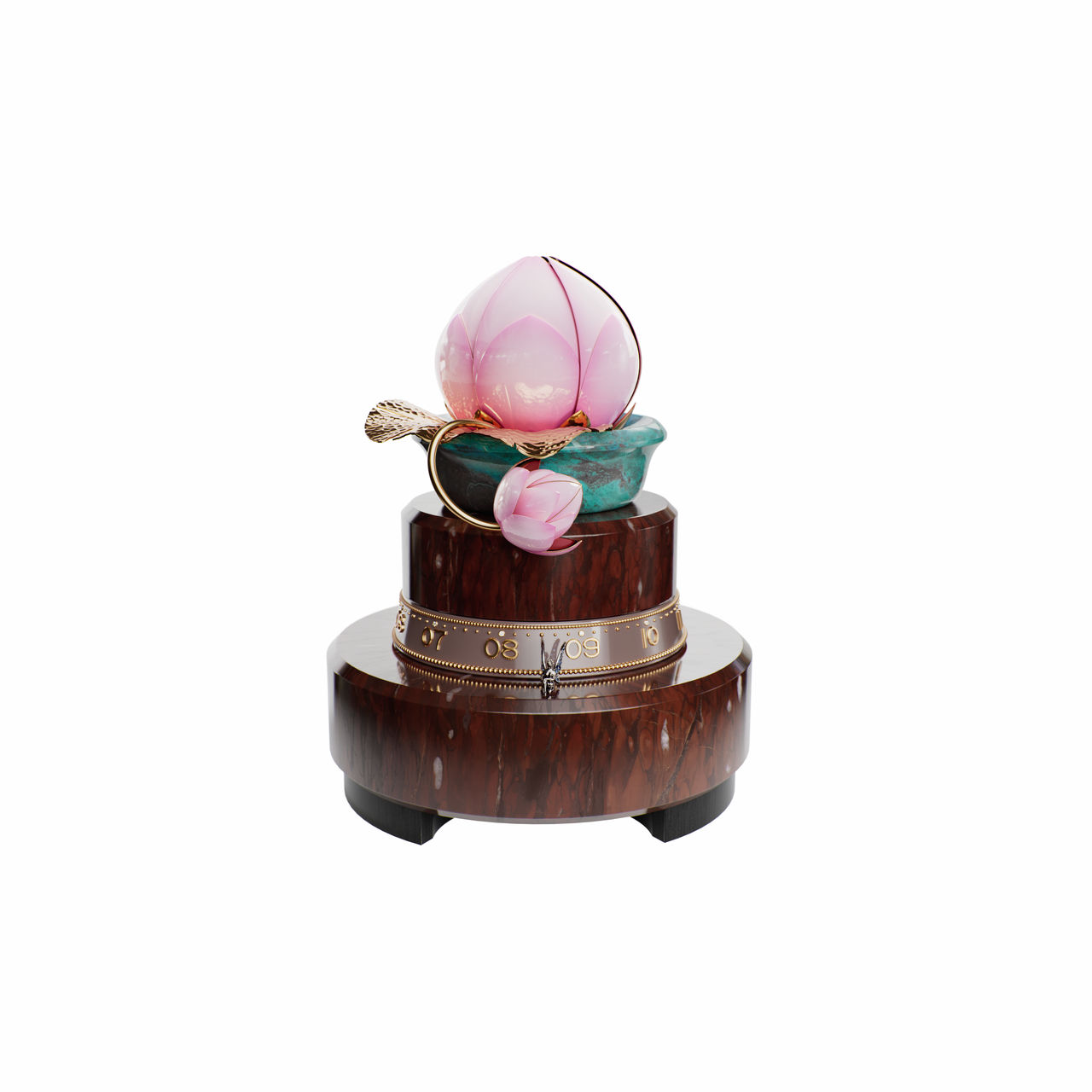Floraison du Nénuphar automaton