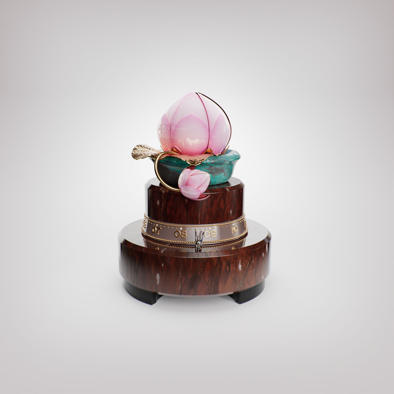 Floraison du Nénuphar automaton