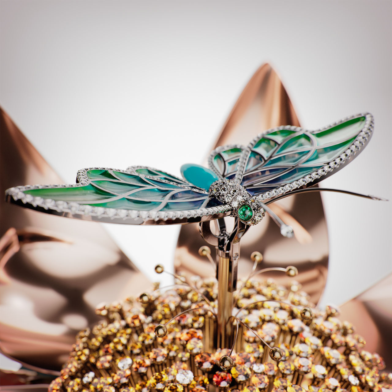 Floraison du Nénuphar automaton