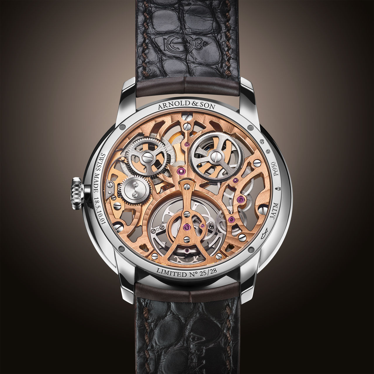 Ultrathin Tourbillon Skeleton Platinum