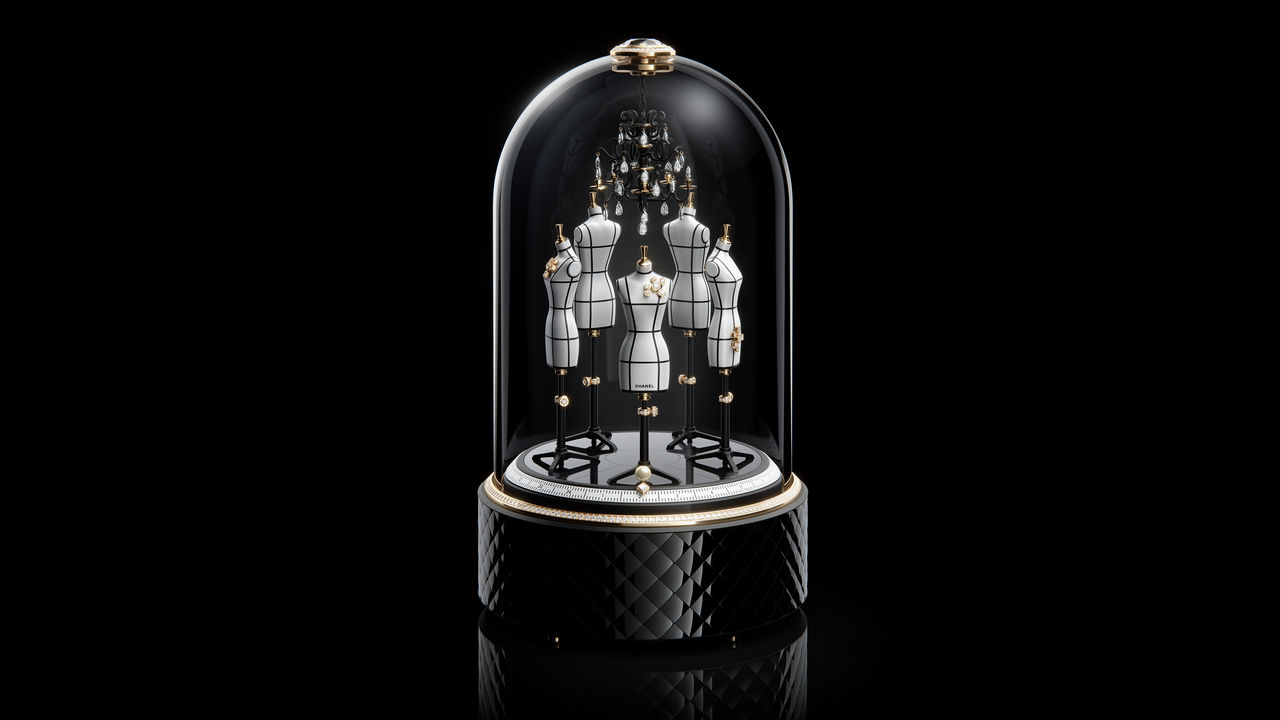 MUSICAL CLOCK WORKSHOP COUTURE