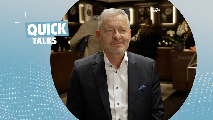 A quick talk with Favre Leuba