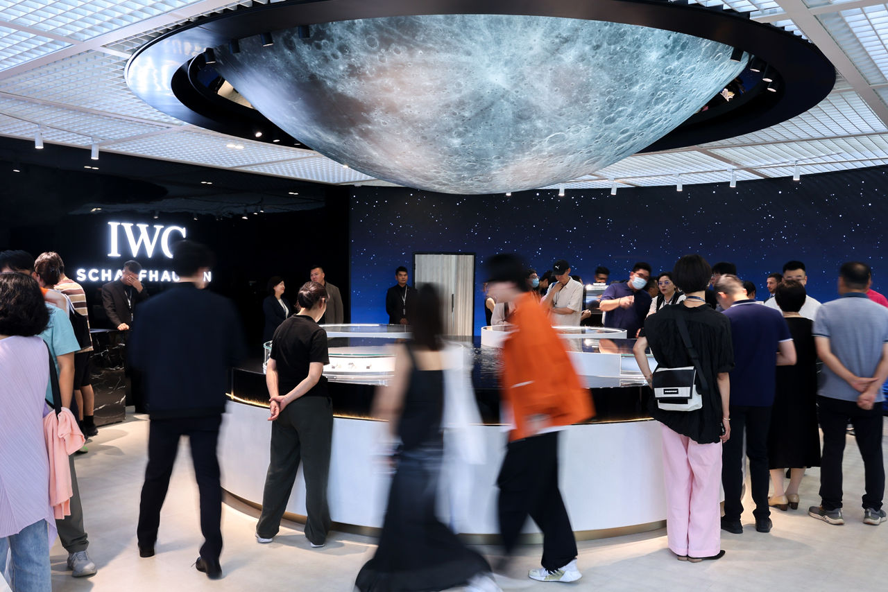 IWC Schaffhausen Booth
