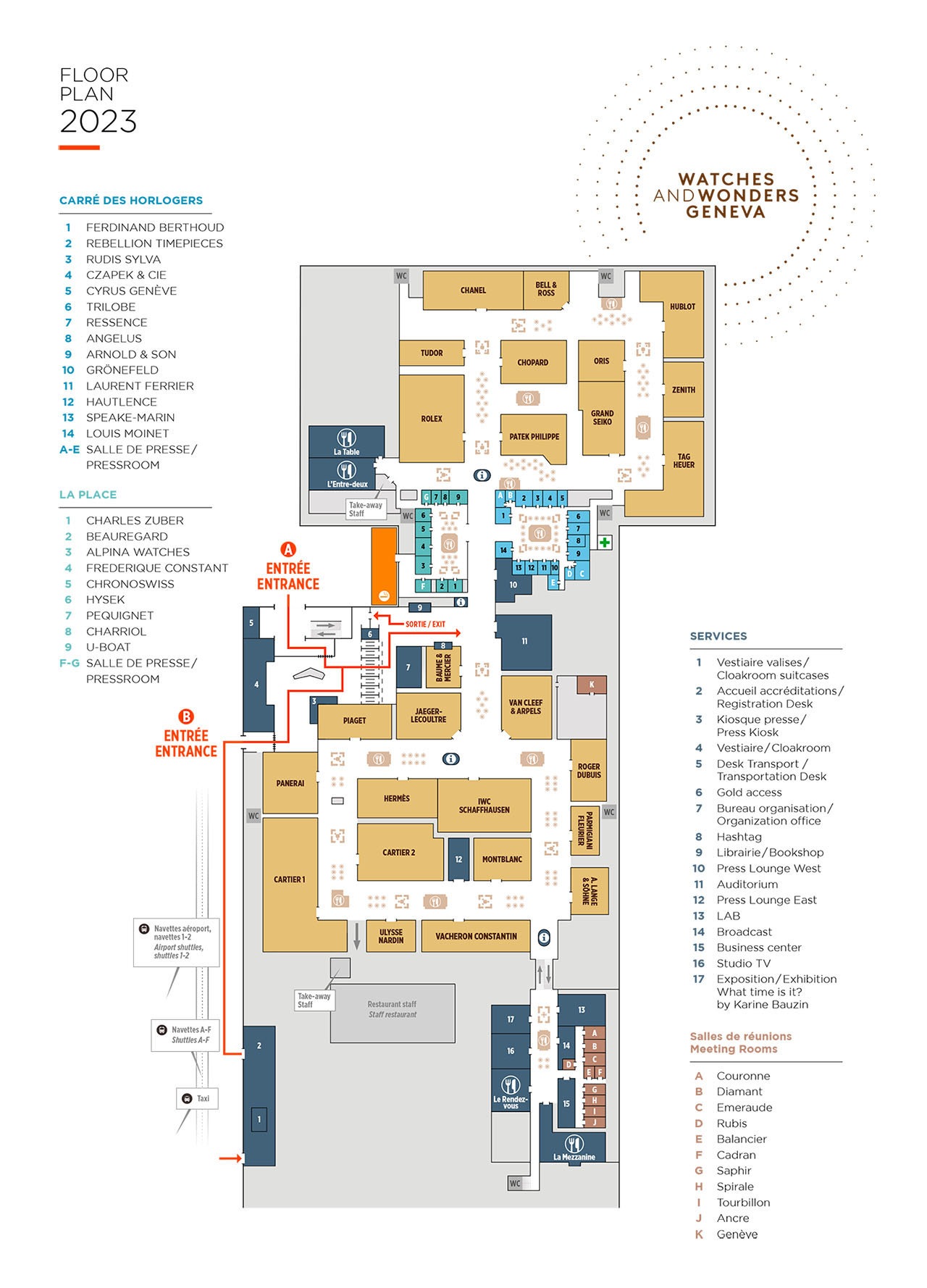 Floor Plan - In the Salon